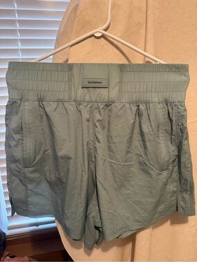 lululemon athletica Sage Green Athletic Shorts